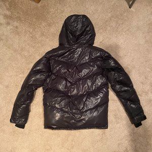 WeSC XL Shiny Hooded Down Puffer